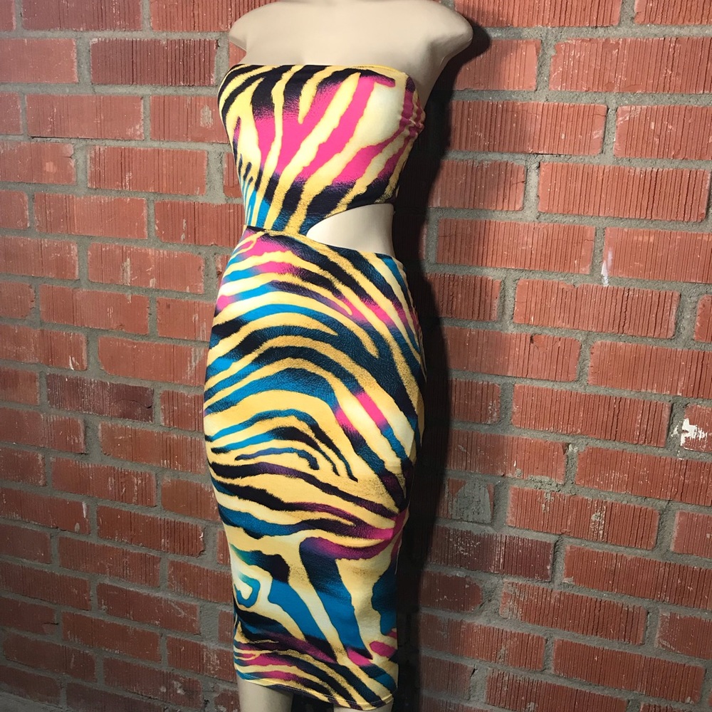 🌺Claws Coming Out Midi Dress - Picture 2 of 7